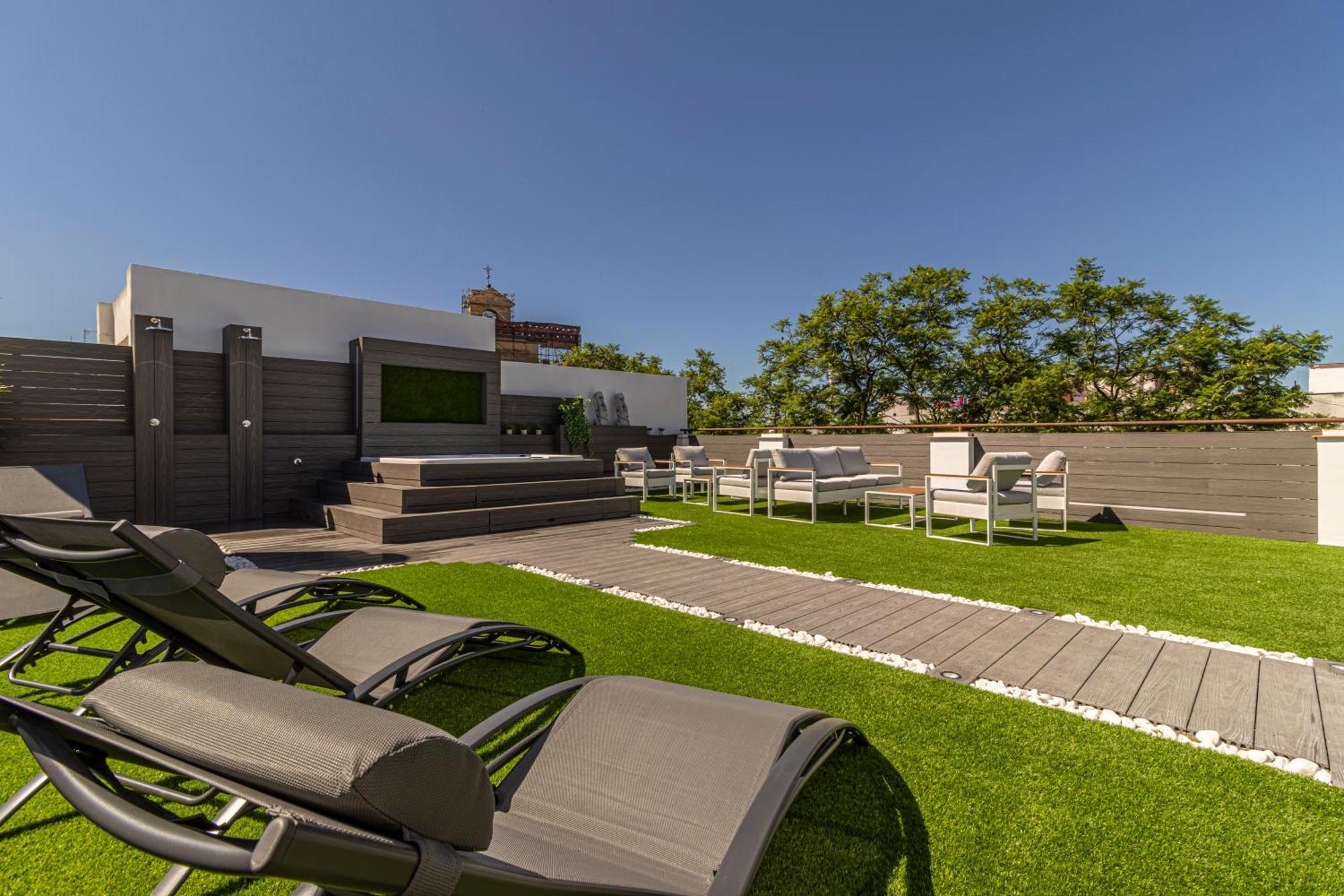 Allo Apartments Plateros Centro Jacuzzi Comunitario Херес-де-ла-Фронтера Екстер'єр фото