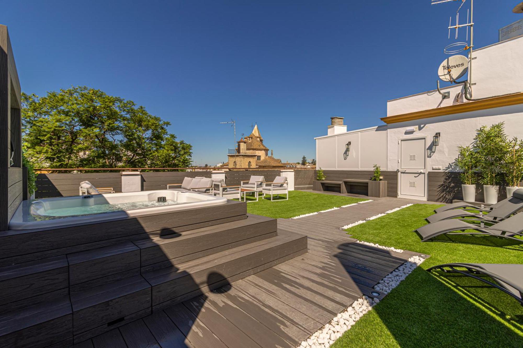 Allo Apartments Plateros Centro Jacuzzi Comunitario Херес-де-ла-Фронтера Екстер'єр фото