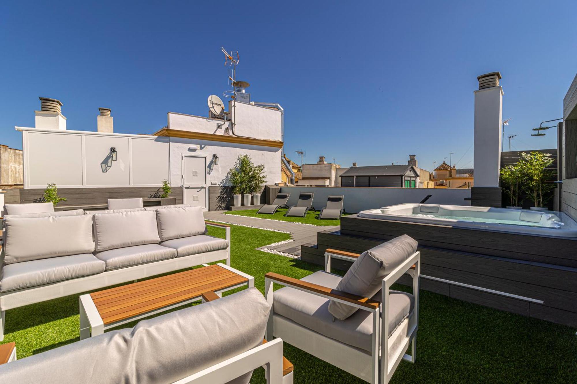Allo Apartments Plateros Centro Jacuzzi Comunitario Херес-де-ла-Фронтера Екстер'єр фото